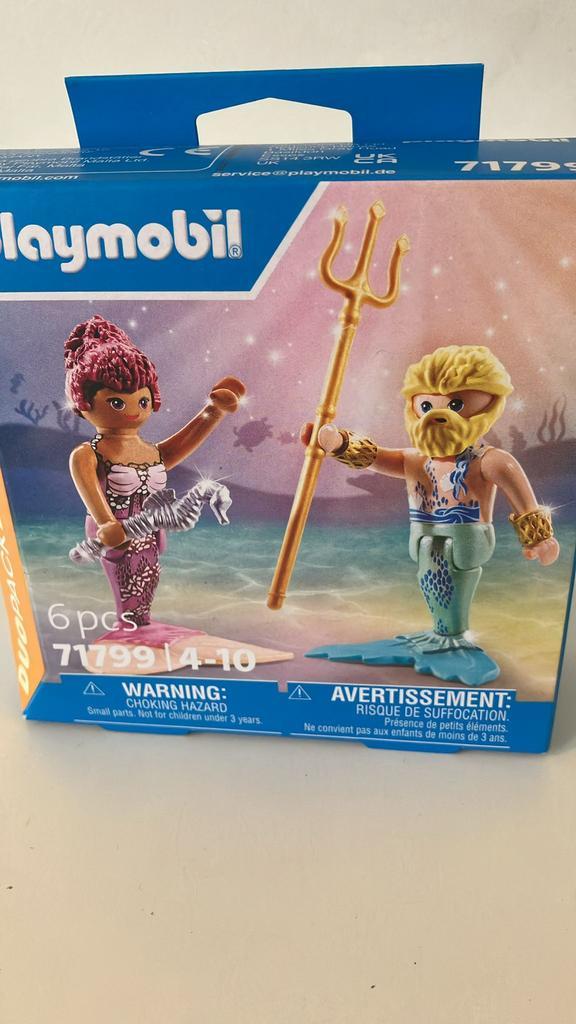 Playmobil Zeemeermin & Zeemeerman magisch Sinterklaascadeau, Kinderen en Baby's, Speelgoed | Playmobil, Nieuw, Complete set, Ophalen of Verzenden