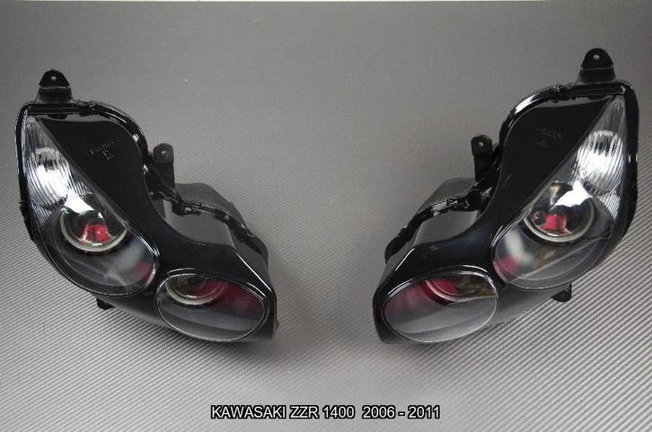 Koplamp / Voorlicht AVDB KAWASAKI ZZR 1400 2006 - 2011, Motoren, Accessoires | Overige, Nieuw, Ophalen of Verzenden