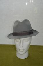 Vintage gleufhoed / Fedora/ deukhoed doorschijnend materiaal, Kleding | Heren, Hoeden en Petten, Ophalen of Verzenden, Zo goed als nieuw