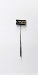 1 emaille speld van ATLAS COPCO compressoren, Ophalen of Verzenden, Overige onderwerpen, Speldje of Pin