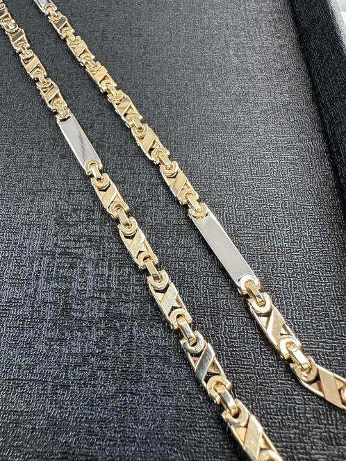 14k Gouden Valentino Ketting, Sieraden, Tassen en Uiterlijk, Kettingen, Nieuw, Goud, Ophalen of Verzenden