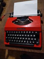 Sperry Remington typemachine rood met koffer, Gebruikt, Ophalen of Verzenden