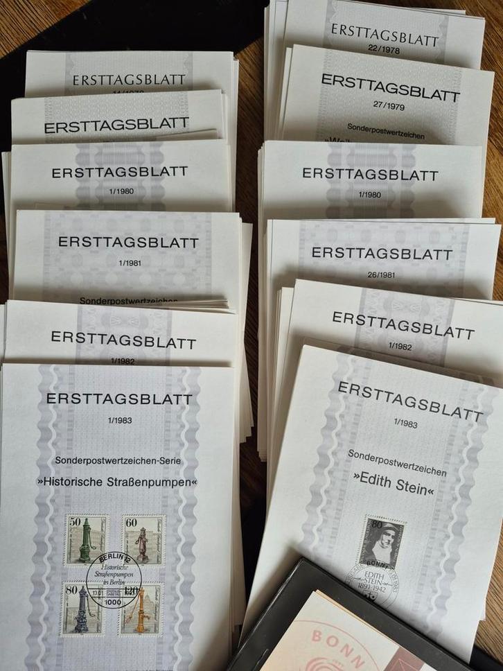 Etb,s 98/99 -1978/1983 zowel berlijn/bundespost, Postzegels en Munten, Postzegels | Volle albums en Verzamelingen, Ophalen of Verzenden