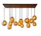 Lamp Glasbollen 13-Li DINO EGGS met GRATIS LED + LED-dimmer, Verzenden, Nieuw