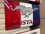 emaille reclame bord mustang, Verzenden, Nieuw, Reclamebord