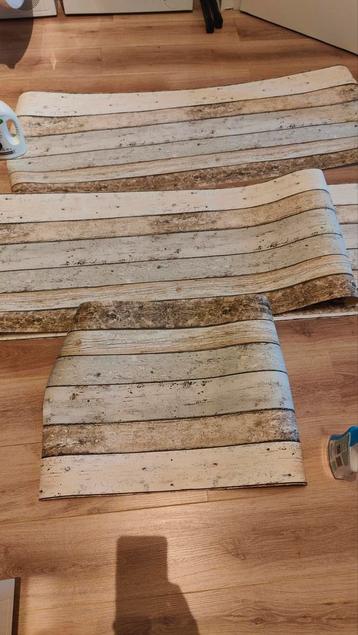  Behang - Houtnerf motief - Diverse stukken beschikbaar voor biedingen
