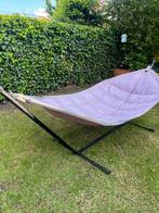 Fatboy Headdemock hangmat lichtgrijs, Tuin en Terras, Hangmatten, Ophalen, Gebruikt, Meerpersoons, Met standaard