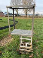 Werkplatform, manbak voor in hef tractor, Ophalen, Gebruikt