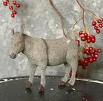 Brocante oude Flock Ezel, Antiek en Kunst, Verzenden