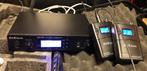 T.bone IEM 100-863 Mhz UHF in-ear systeem+2receivers, Ophalen of Verzenden, Volume