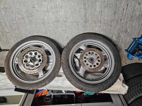 Super motard wielen 17 inch ombouw set ktm exc, Motoren, Onderdelen | Overige, Gebruikt, Ophalen