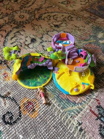 Vintage polly pocket Mattel 2000 tropical Pets incl poppetje beschikbaar voor biedingen