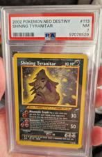 Shining Tyranitar, Ophalen of Verzenden, Zo goed als nieuw, Losse kaart