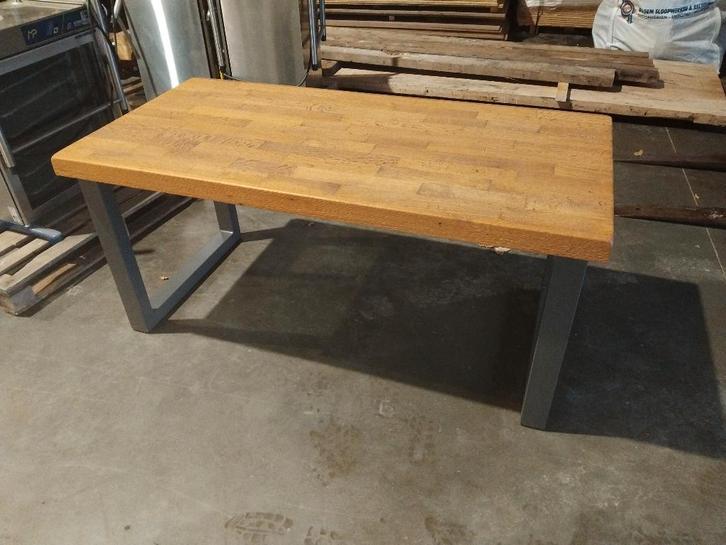 Eikenhouten Eetkamer tafel 170 x 83,5 cm eettafel, Huis en Inrichting, Tafels | Eettafels, Zo goed als nieuw, 50 tot 100 cm, 150 tot 200 cm