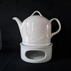 Porseleinen theepot en theelichtje 'Nice' van Eschenbach, Overige typen, Ophalen of Verzenden, Zo goed als nieuw, Overige stijlen