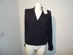 Dante 6 nieuwe zwarte blouse top vaste overslag Nieuw 2M, Verzenden, Zwart, Nieuw, Maat 38/40 (M)