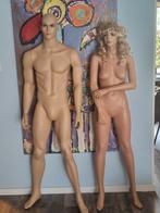 2x Etalagepop paspop mannequin vrouw mannequin, Ophalen, Zo goed als nieuw, Pop
