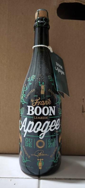 Brouwerij Boon
Oude Geuze Limited edition Apogee nr 14117 beschikbaar voor biedingen
