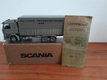 SCANIA R 142 V8 TRUCK LEGER MILITAIRE TRANSPORT V8 beschikbaar voor biedingen