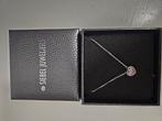 Hartjes ketting Siebel, Sieraden, Tassen en Uiterlijk, Kettingen, Verzenden, Zo goed als nieuw, Zilver, Overige materialen
