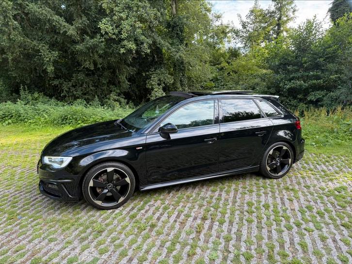Audi A3 1.4 Tfsi 92KW Sportback S-tronic 2014 Zwart, Auto's, Audi, Particulier, A3, Benzine, A, Hatchback, Automaat, Origineel Nederlands