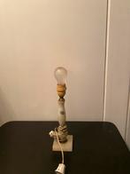 Vintage Stenen Lamp, Ophalen of Verzenden, Gebruikt