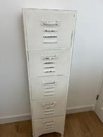 Ladekast retro metaal, Ophalen, Minder dan 50 cm, Gebruikt, 5 laden of meer