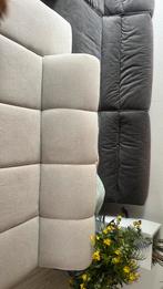 Creme bank, Ophalen, 150 tot 200 cm, Tweepersoons, 75 tot 100 cm