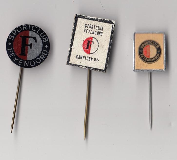 Voetbal Feyenoord Logo speldjes, Verzamelen, Speldjes, Pins en Buttons, Gebruikt, Speldje of Pin, Overige onderwerpen, Ophalen of Verzenden