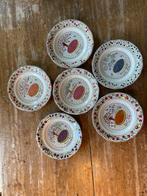Gien - Les Tartes bordjes (6 stuks), Verzenden, Zo goed als nieuw, Bord(en), Overige stijlen