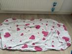 2 x hoeslaken voor peuterbed, Gebruikt, Jongetje of Meisje, Wit, Overige typen