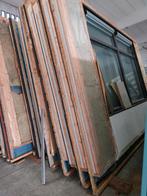 Prefab houten wand, Vloer en dakdelen, Ophalen, Gebruikt, Overige materialen