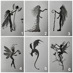 Veel soorten orginele LAVINIA Stempels, Hobby en Vrije tijd, Stempelen, Ophalen of Verzenden, Gebruikt, Clearstamp