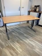 Bureau beuken – verstelbaar en hoekbureau, Ophalen, Gebruikt, Vergader- of Presentatieruimte, Bureau