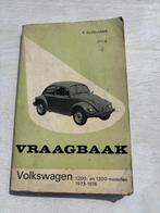 Vraagbaak VW kever, Ophalen of Verzenden
