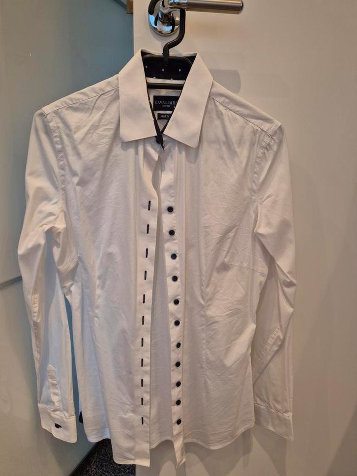Cavallaro Dames Blouse, als nieuw,  maat 40., Kleding | Dames, Blouses en Tunieken, Zo goed als nieuw, Maat 38/40 (M), Wit, Ophalen of Verzenden