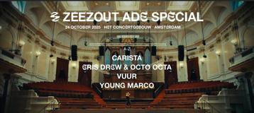 ZeeZout ADE Special | Het Concertgebouw | 24-10 Amsterdam beschikbaar voor biedingen