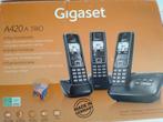 Gigaset A420 trio, Ophalen, Zo goed als nieuw, 3 handsets