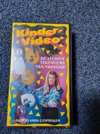 KINDERVIDEO Deel 1! Leuke Tekenfilms Op VIDEO!, Verzenden, Alle leeftijden, Overige typen, Zo goed als nieuw