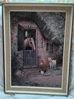 Schilderij vintage, Antiek en Kunst, Ophalen