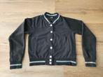 Kort zwart vestje met drukknoopjes maat 134 /140, Ophalen, Gebruikt, Meisje, Trui of Vest