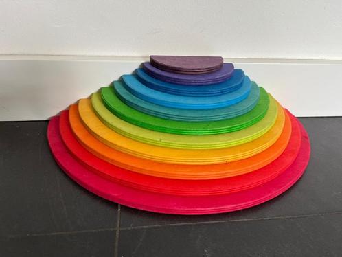 Grimm's halve cirkels / halve schijven, Kinderen en Baby's, Speelgoed | Houten speelgoed, Zo goed als nieuw, Overige typen, Ophalen
