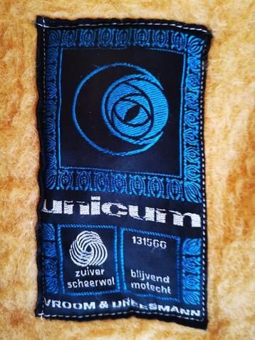 vintage 100% zuiver scheerwol wollen deken vroom dreesman beschikbaar voor biedingen