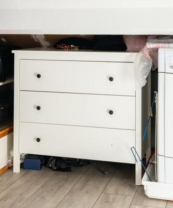 IKEA Koppang Kastje - Wit met 3 Lades beschikbaar voor biedingen