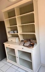 Buffetkast Ikea in twee delen, Huis en Inrichting, Kasten | Buffetkasten, Ophalen, 100 tot 150 cm, 200 cm of meer, Glas