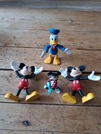 Disney Figuren Set - Mickey Mouse & Donald Duck, Ophalen, Mickey Mouse, Gebruikt, Beeldje of Figuurtje