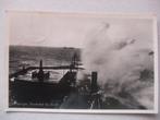 M13 Vlissingen - Boulevard bij storm, Verzenden, 1940 tot 1960, Gelopen, Zeeland
