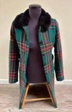 King Louie winter jas, groene ruit  maat 34, Ophalen of Verzenden, Zo goed als nieuw, King Louie, Maat 34 (XS) of kleiner