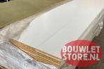 Spaanplaat wit gelamineerd meubelpaneel 18 mm, Ophalen of Verzenden, Nieuw, Hout, Minder dan 20 mm