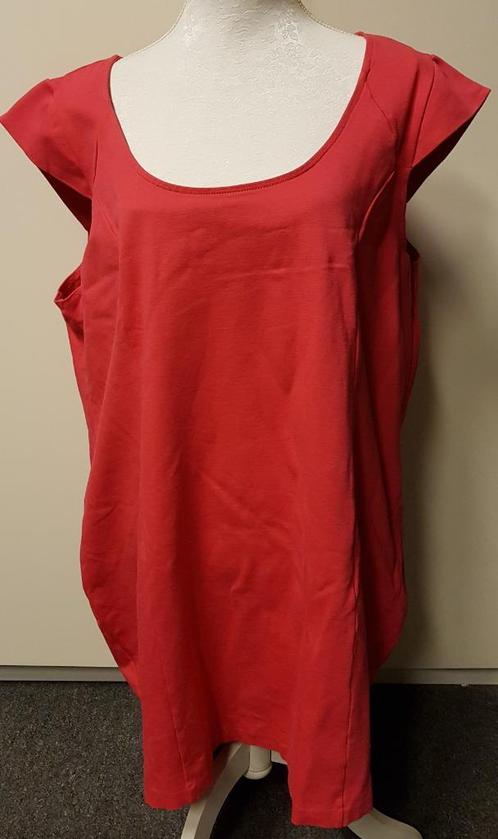 MS Mode tuniek mouwloos maat 52, Kleding | Dames, Grote Maten, Zo goed als nieuw, Blouse of Tuniek, Roze, Ophalen of Verzenden